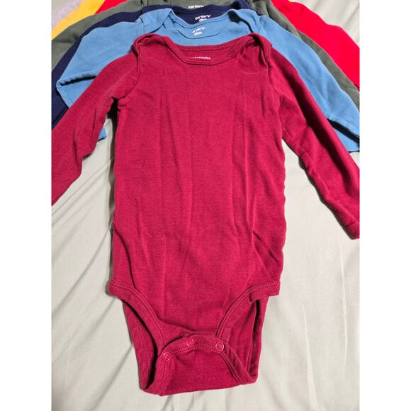 Carter's 18 months set of 7 long sleeve one-piece - Picture 2 of 11